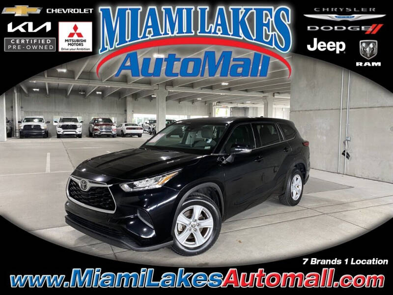 2020 Toyota Highlander for sale in Miami, FL