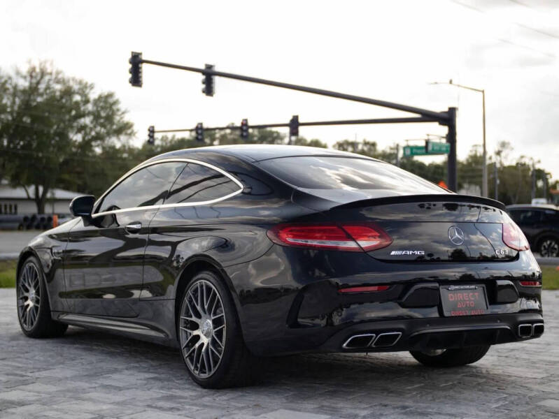 2018 Mercedes-Benz C-Class AMG C 63