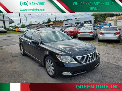 2009 Lexus LS 460 for sale at Green Ride Inc in Nashville TN