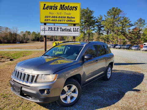 2012 Jeep Compass for sale at Lewis Motors LLC in Deridder LA