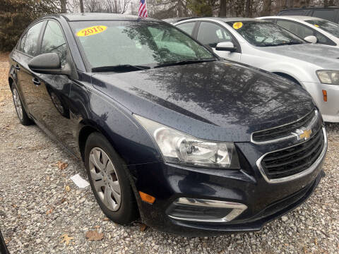 2015 Chevrolet Cruze for sale at JC Auto Sales,LLC in Brazil IN