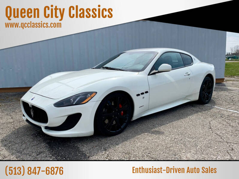 2014 Maserati GranTurismo for sale at Queen City Classics in West Chester OH