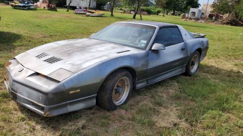 1988 Pontiac Firebird for sale at CLASSIC MOTOR SPORTS in Winters TX