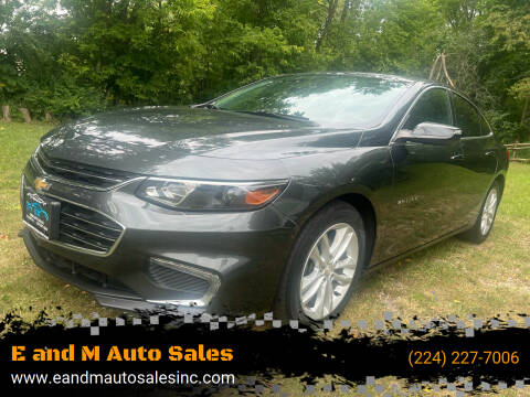 2017 Chevrolet Malibu for sale at E and M Auto Sales in Elgin IL