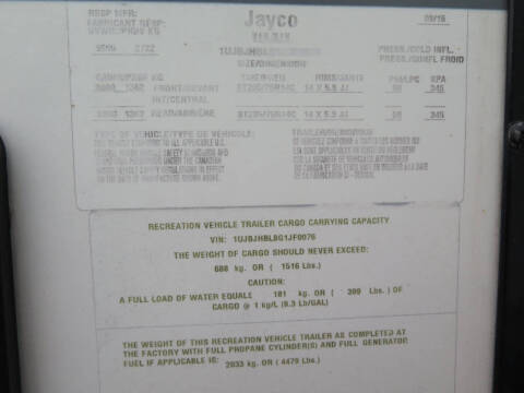 2016 Jayco Jay Feather X23F