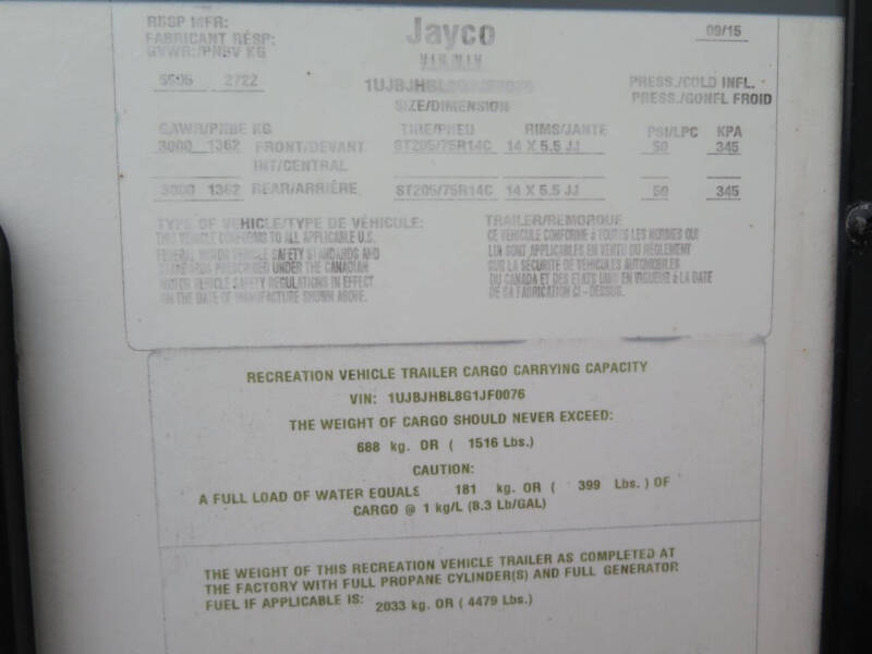 2016 Jayco Jay Feather X23F