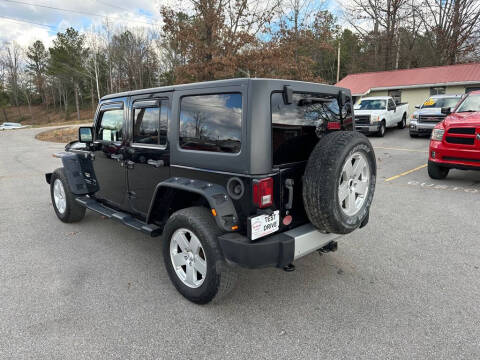 2012 Jeep Wrangler Unlimited Sahara