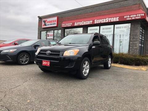 2012 Toyota RAV4 for sale at AutoCredit SuperStore in Lowell MA