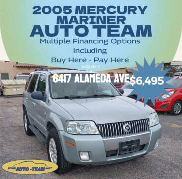2005 Mercury Mariner for sale at AUTO TEAM in El Paso TX