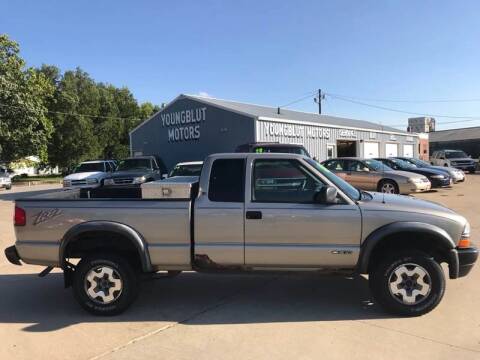 2001 Chevrolet S-10 for sale at Youngblut Motors in Waterloo IA