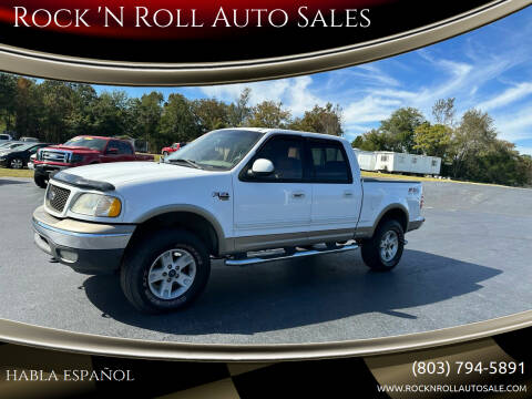 2003 Ford F-150 for sale at Rock 'N Roll Auto Sales in West Columbia SC