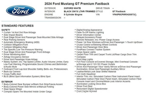 2024 Ford Mustang GT Premium