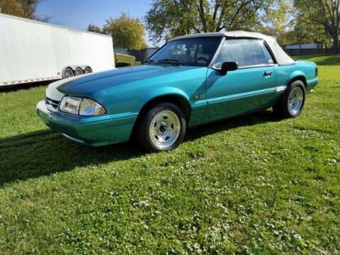 1992 Ford Mustang for sale at Gary Miller's Classic Auto in El Paso IL