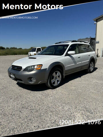 2005 Subaru Outback for sale at Mentor Motors in Idaho Falls ID