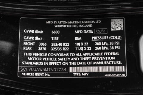 2021 Aston Martin DBX