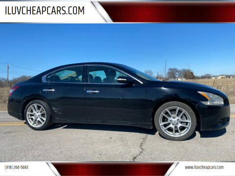 2011 Nissan Maxima for sale at ILUVCHEAPCARS.COM in Tulsa OK