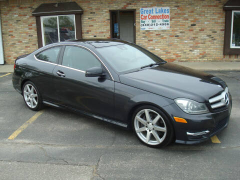 2013 Mercedes-Benz C-Class for sale at Great Lakes Car Connection in Metamora MI