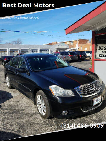 2008 Infiniti M35 for sale at Best Deal Motors in Saint Charles MO