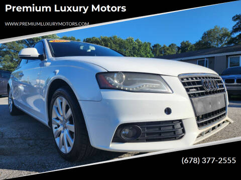 2009 Audi A4 for sale at Premium Luxury Motors in Grayson GA