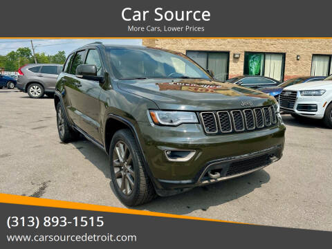 2016 Jeep Grand Cherokee for sale at Car Source in Detroit MI