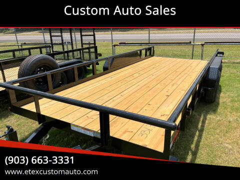 2022 Top Hat 18x83 Utility HD Trailer for sale at Custom Auto Sales - TRAILERS in Longview TX