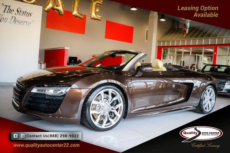 2014 Audi R8 for sale at Quality Auto Center in Springfield NJ