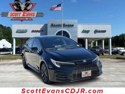 2024 Toyota Corolla Hybrid for sale at SCOTT EVANS CHRYSLER DODGE in Carrollton GA