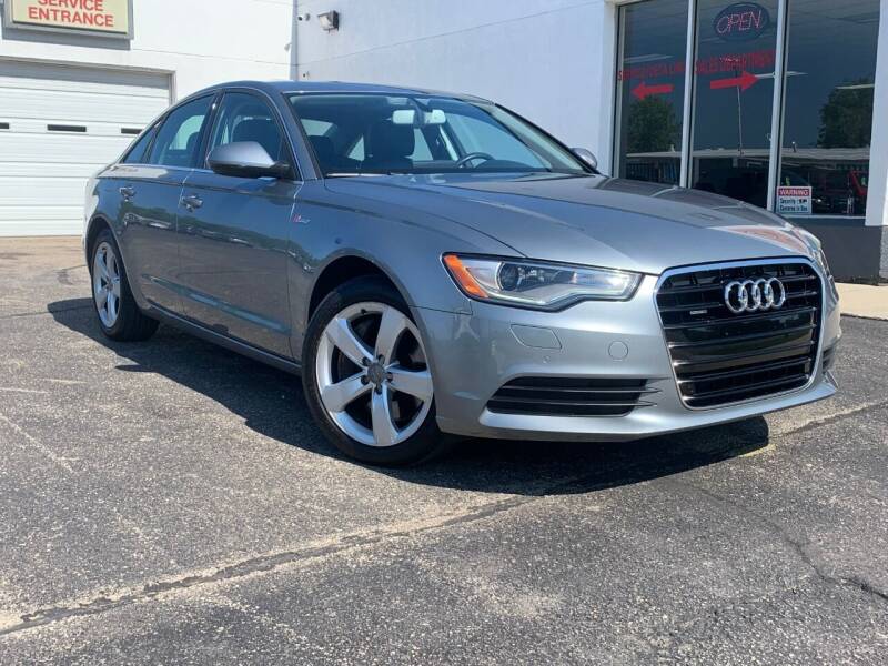 2012 Audi A6 for sale at HIGHLINE AUTO LLC in Kenosha WI