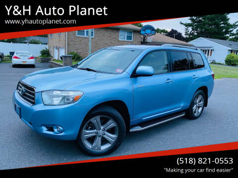 2008 Toyota Highlander for sale at Y&H Auto Planet in Rensselaer NY