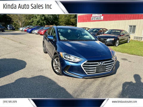 2017 Hyundai Elantra for sale at Kinda Auto Sales Inc in Clayton NC