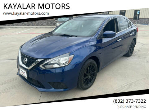 2018 Nissan Sentra for sale at KAYALAR MOTORS SUPPORT CENTER in Houston TX