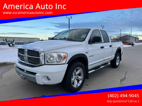 2008 Dodge Ram 1500 for sale at America Auto Inc in South Sioux City NE