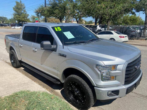 2015 Ford F-150 for sale at ATLANTIC MOTORS GP LLC in Houston TX