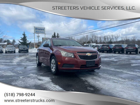 2012 Chevrolet Cruze for sale at Streeters Vehicle Services,  LLC. - Streeters Vehicle Services, LLC. in Queensbury NY