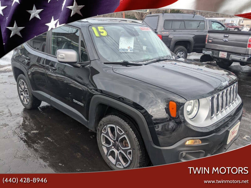 2015 Jeep Renegade for sale at TWIN MOTORS in Madison OH