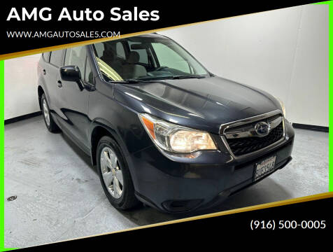 2014 Subaru Forester for sale at AMG Auto Sales in Rancho Cordova CA