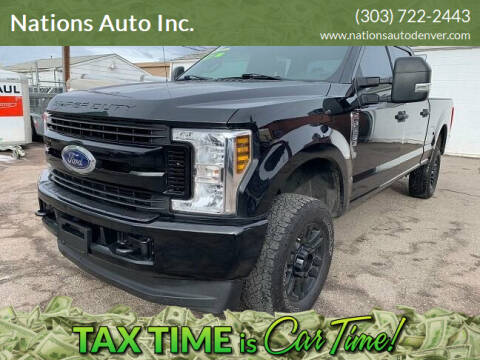 2019 Ford F-250 Super Duty for sale at Nations Auto Inc. in Denver CO