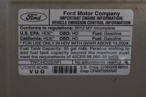 2012 Ford E-Series E-450 SD