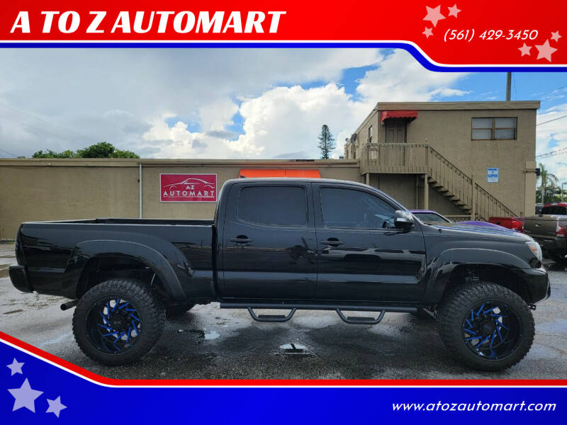 2014 Toyota Tacoma for sale at A TO Z  AUTOMART in West Palm Beach FL