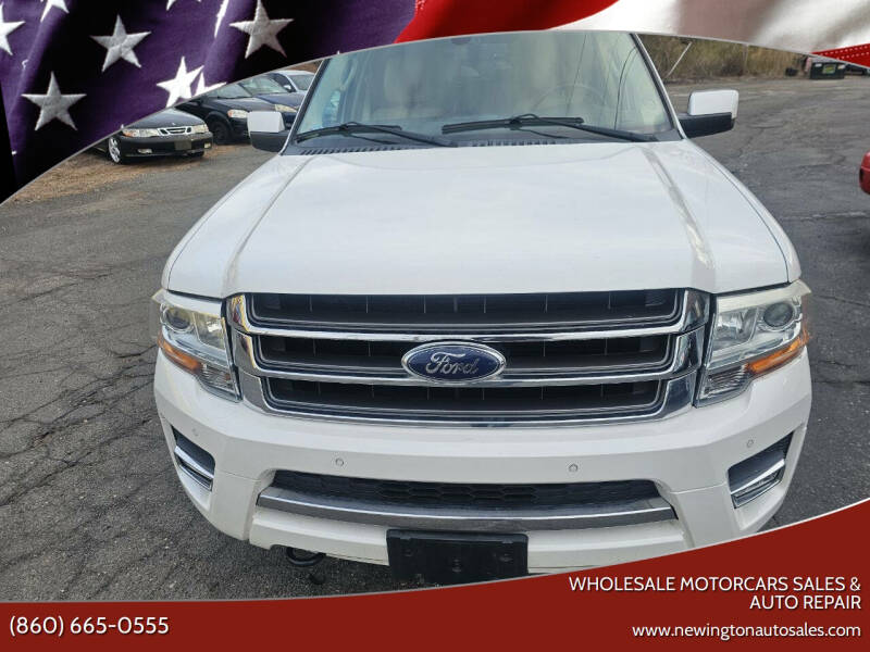 2015 Ford Expedition for sale at WHOLESALE MOTORCARS Sales & Auto Repair in Newington CT