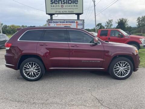 2017 Jeep Grand Cherokee for sale at Sensible Sales & Leasing in Fredonia NY