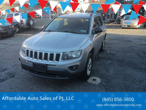 2016 Jeep Compass for sale at Affordable Auto Sales of PJ, LLC in Port Jervis NY