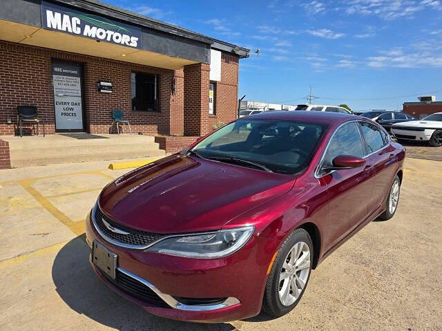 2016 Chrysler 200 for sale at Mac Motors in Arlington, TX