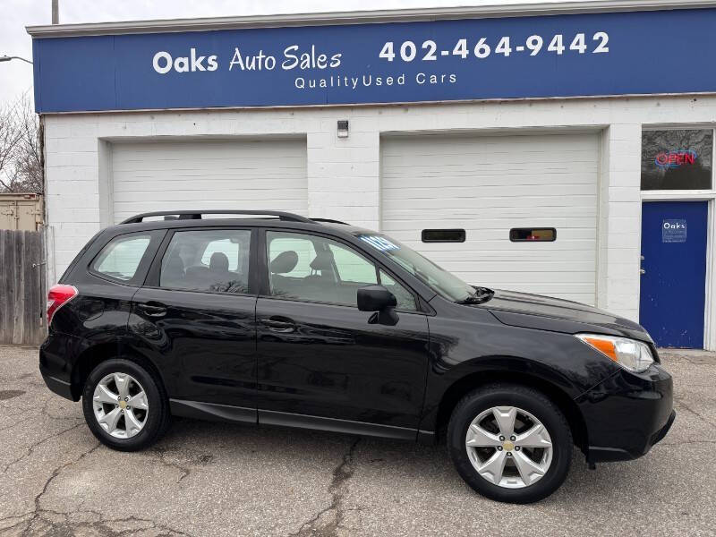 2016 Subaru Forester for sale at Oak's Auto Sales in Lincoln NE