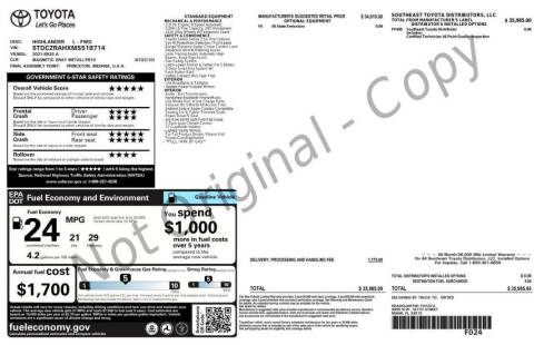 2021 Toyota Highlander L