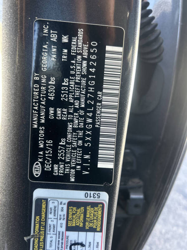 2017 Kia Optima SX Turbo