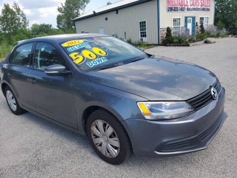 2012 Volkswagen Jetta for sale at Reliable Cars Sales in Michigan City IN