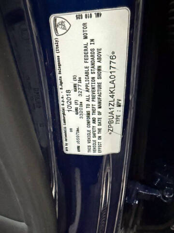 2019 Lamborghini Urus