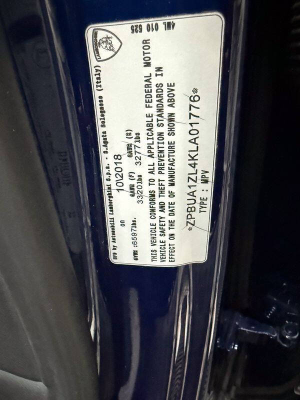 2019 Lamborghini Urus