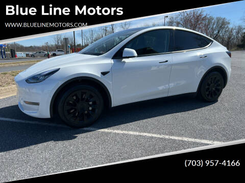 2022 Tesla Model Y for sale at Blue Line Motors in Winchester VA